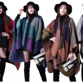Oversized Patchwork Scarf