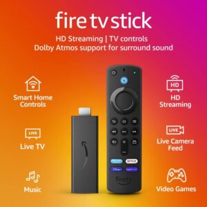 Amazon Fire TV Stick, Alexa Voice Remote