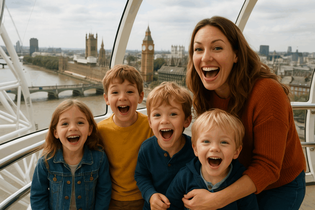 Family Fun on London Eye