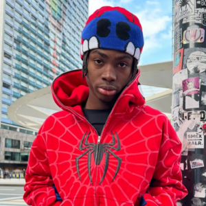 Y2k Retro Gothic America Spider Foaming 3d Print Hoodies-Save 50%